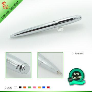 Promotional Fashion Silver Twist Metal Pen for VIP